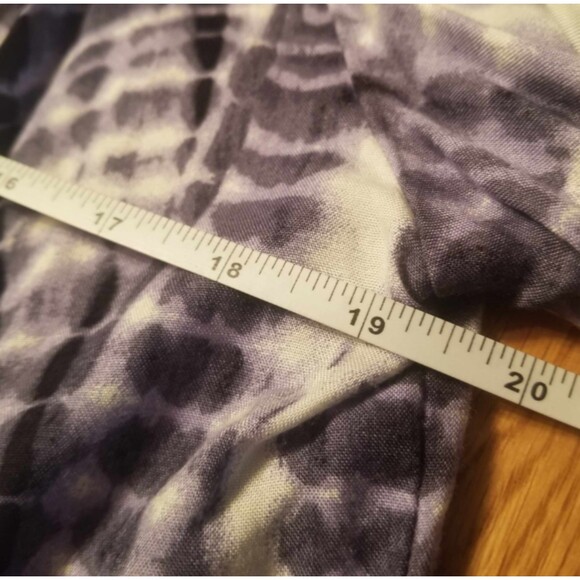 Lucy Love Womens Hippie Boho Tie Dye Fringe Cardigan Sz L - Picture 3 of 9